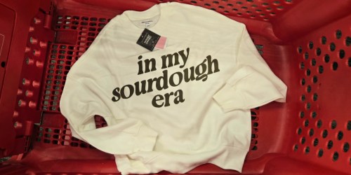 GO! Target Women’s Sweatshirts from $15 (Regularly $25)