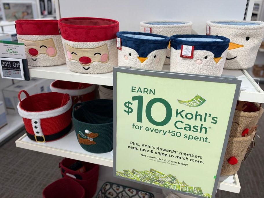 Holiday Character Totes at Kohl's