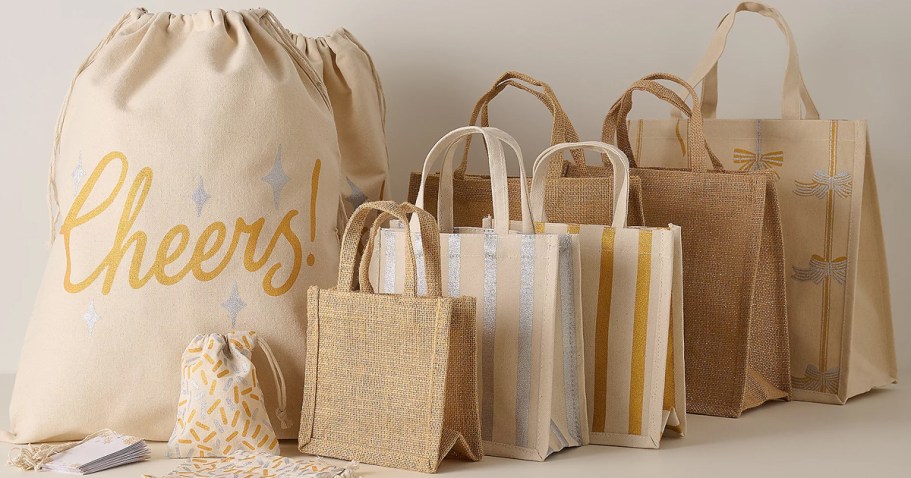 Reusable Gift Bags & Tags 36-Piece Set from $30 Shipped (Over $135 Value)