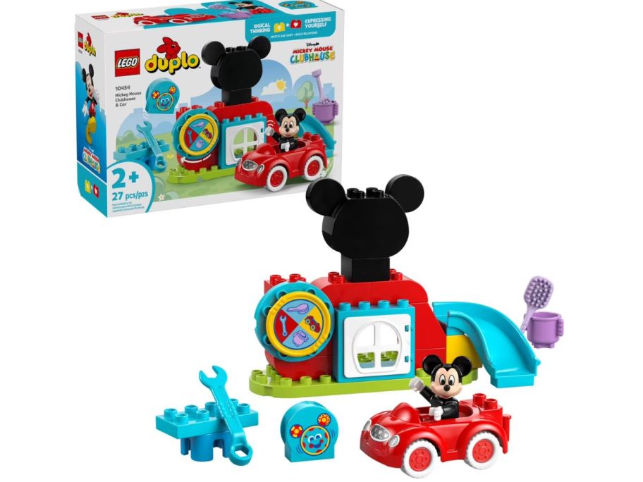 LEGO DUPLO Disney Mickey Mouse Clubhouse & Car Party Set