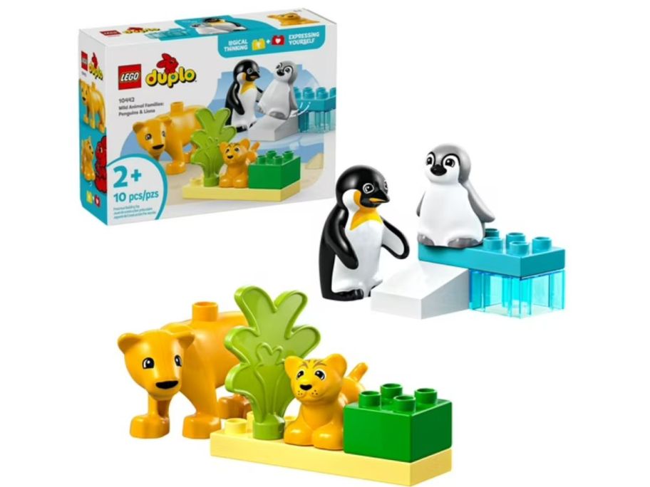 LEGO DUPLO Town Wild Animal Families Penguins & Lions