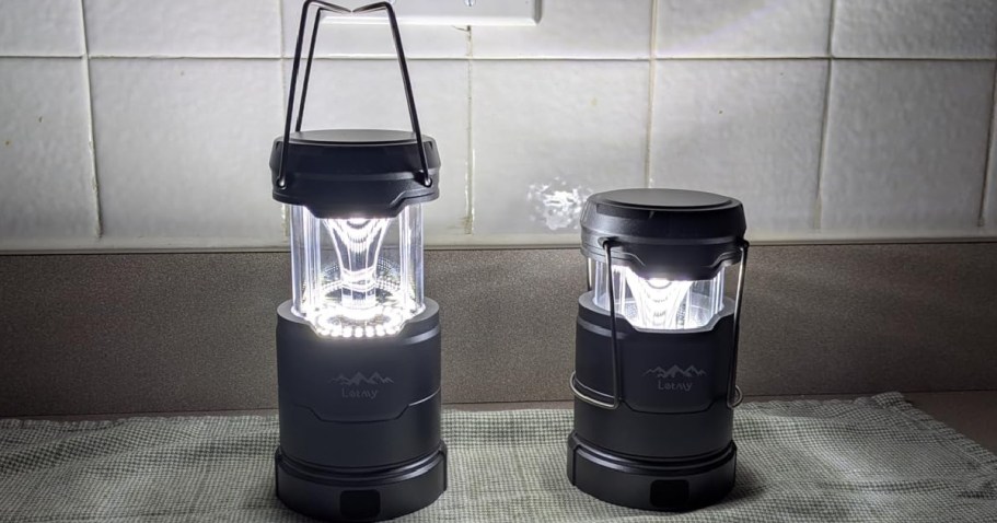 LED Camping Lantern 4-Pack Just $15.99 on Amazon (Reg. $32)
