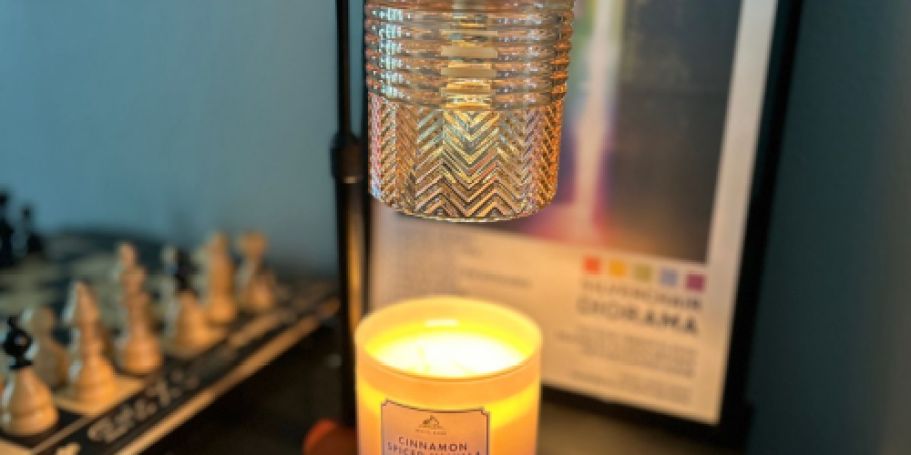 Candle Warmer Lamp with Timer Just $9.99 Shipped w/ Amazon Prime