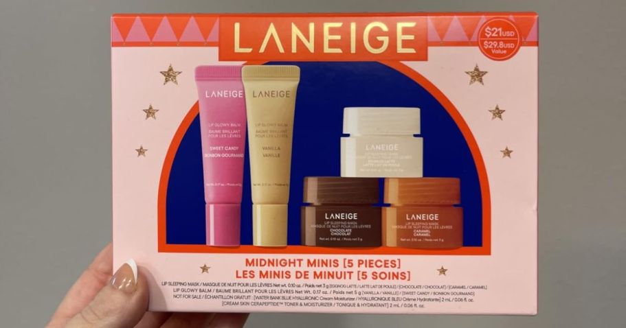 Laneige Gift Set from $13.44 Shipped for Sephora Beauty Insiders (Includes 5 Viral Products)