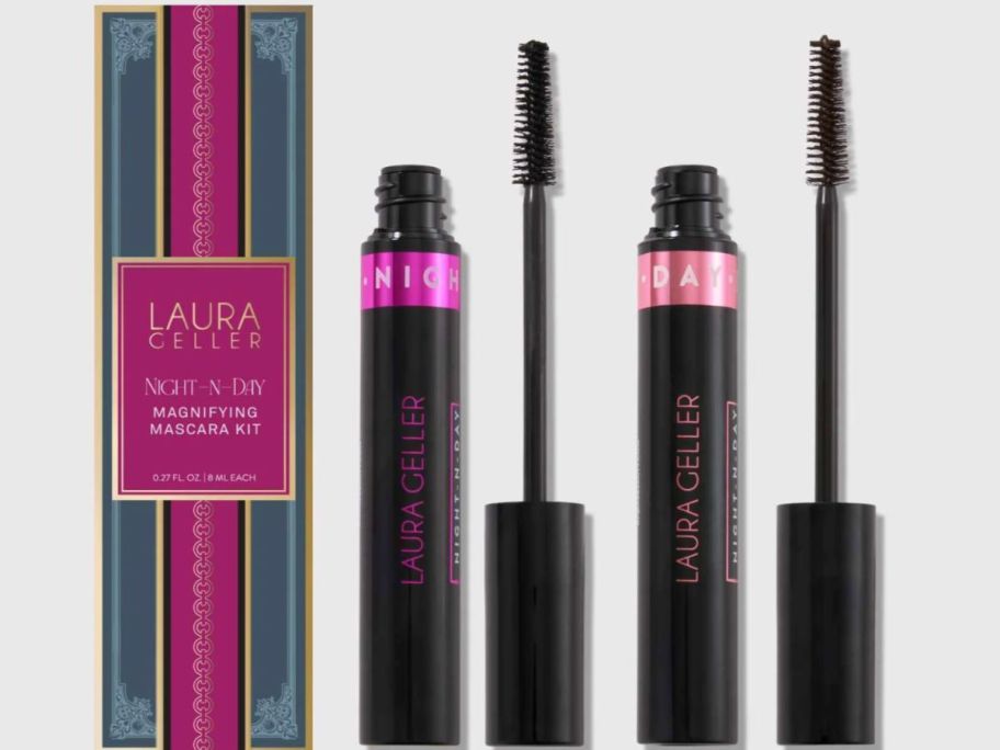 Stock image of a Laura Geller Night-n-Day Magnifying Mascara Kit