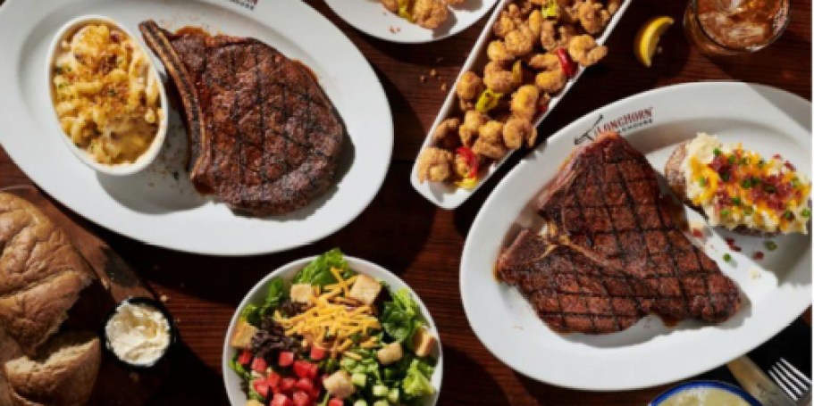 Save on Date Night: $50 Longhorn eGift Card Just $40!