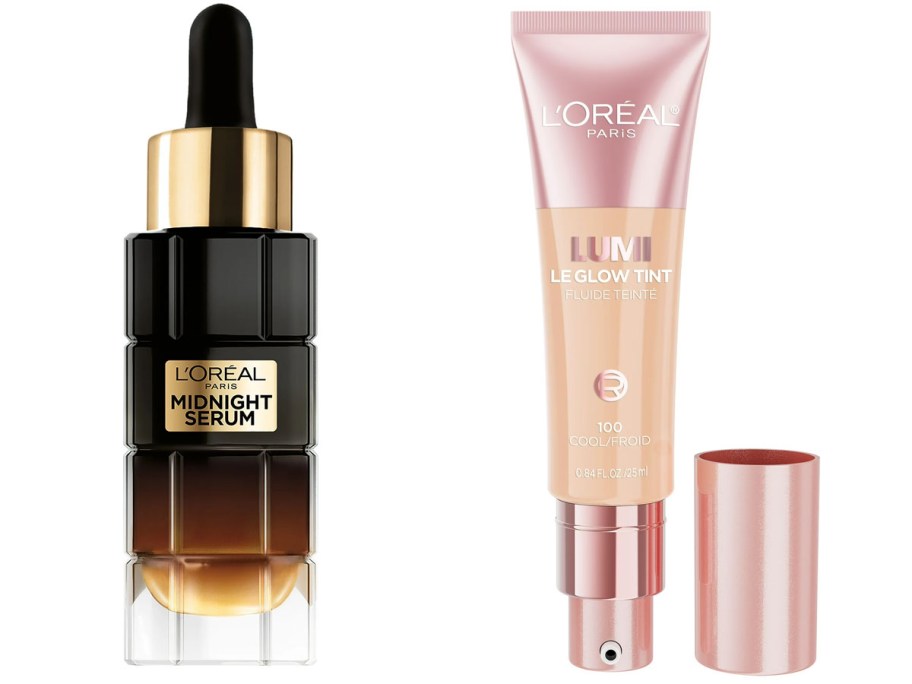 Loreal Products on Sale at CVS Midnight Serum and Skin Glow Tint