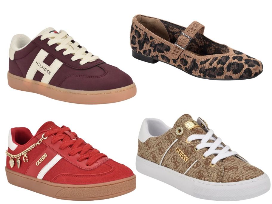 Four different macys shoes 