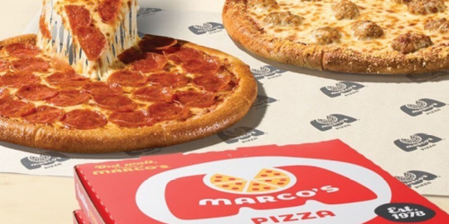 Unlimited Marco’s Pizza Medium 1-Topping Pizzas Only $6.99 Each!