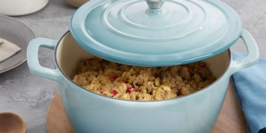 Cast Iron Dutch Ovens from $33.57 on Kohls.com (Reg. $100) | Make Soups & Sourdough!