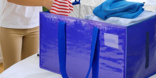 50% Off Extra Large Moving Storage Bags 6 Pack on Amazon – ONLY $12.49!