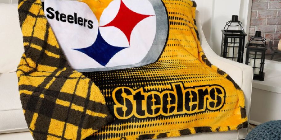 Reversible NFL Fleece & Sherpa Oversized Throws from $29.99 Shipped (Reg. $73)