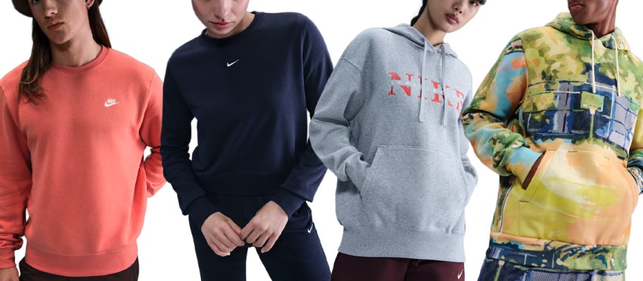 Nike Club Men's Fleece Crew, Sweatshirts, Hoodie