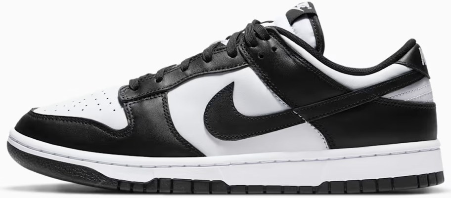 black and white nike sneaker