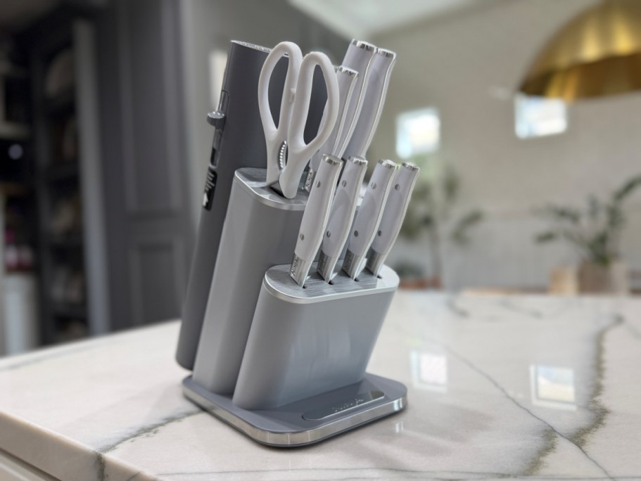 WOW! $50 Off the NEW Ninja 10-Piece German Steel Knife Set + Free Shipping (Lina Loves Hers!)