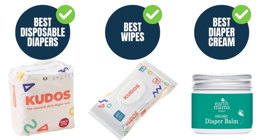 best baby products stock photos with green checkmarks