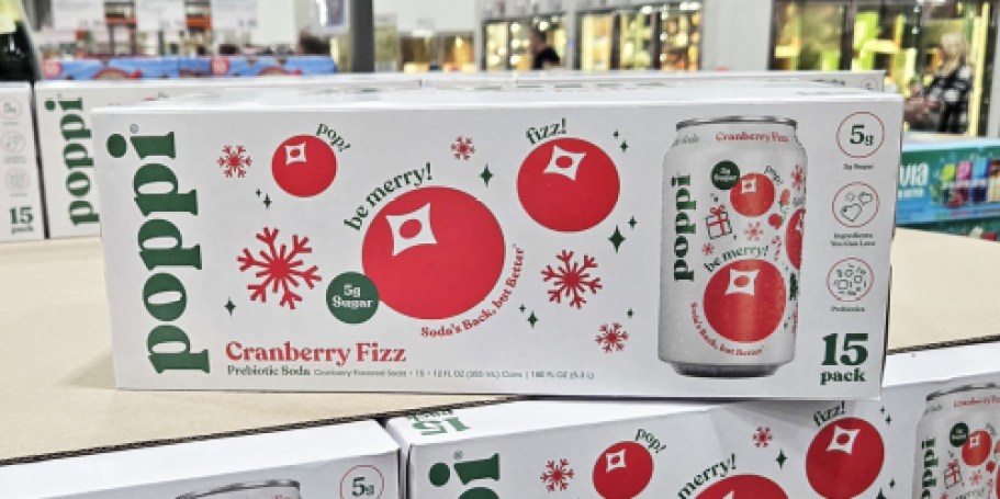 Seasonal Beverage Instant Savings at Sam’s Club = Poppi, Sparkling Ice, & More