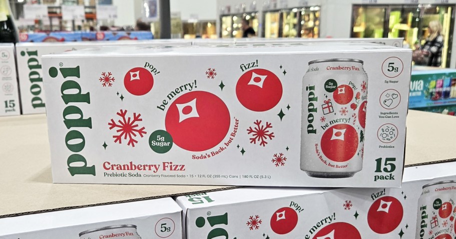Seasonal Beverage Instant Savings at Sam’s Club = Poppi, Sparkling Ice, & More