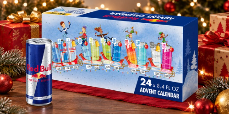 Red Bull Advent Calendar Available for Preorder on Walmart.com – Will Sell Out!