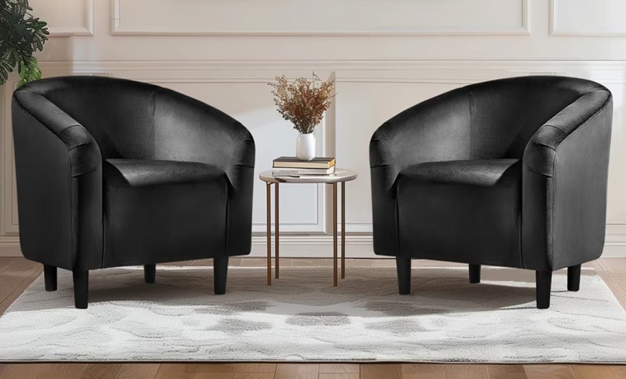 Renwick Modern Upholstered Accent Chair 2-Pack
