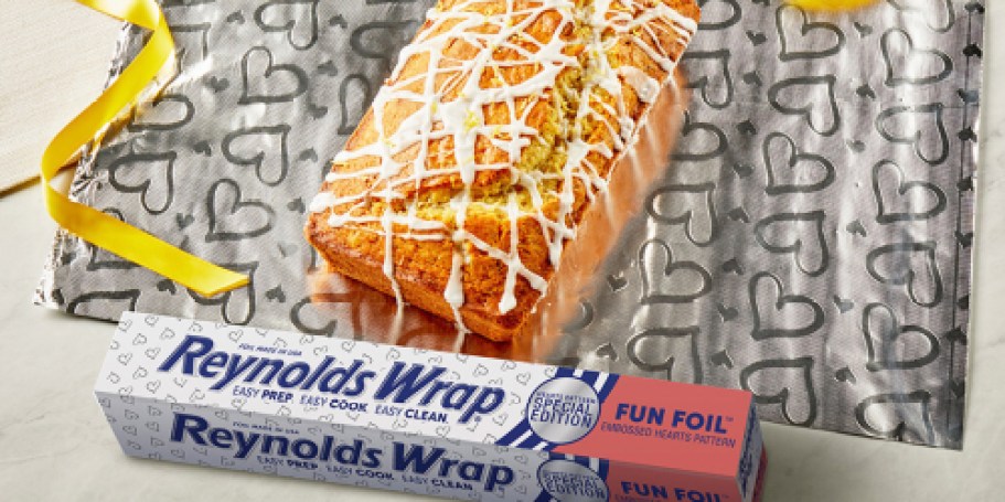 NEW Reynolds Wrap Heart Print Foil Just $5 on Walmart.com