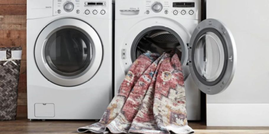 WOW! Large Washable Area Rugs Just $74.98 at Sam’s Club – Easy to Clean & Stylish!