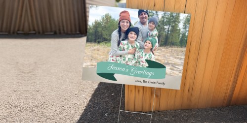 Customize Your Next Party: $12 Yard Signs + FREE Walgreens Pickup