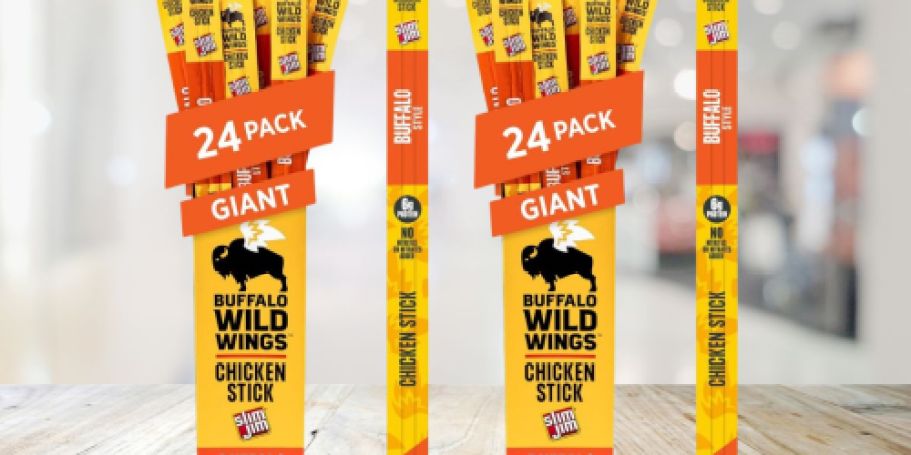 Jack Link’s Buffalo Wild Wings Slim Jim 24-Count Just $16 Shipped on Amazon