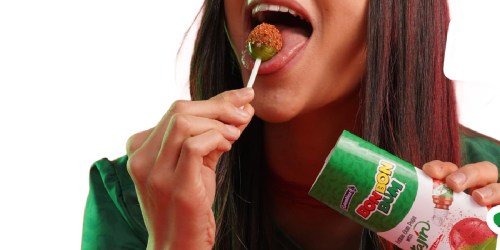 Bon Bon Bum Lollipops x Tajín Dip Dispensers 30-Pack Box Just $23.55 on Amazon (Dip & Lick!)