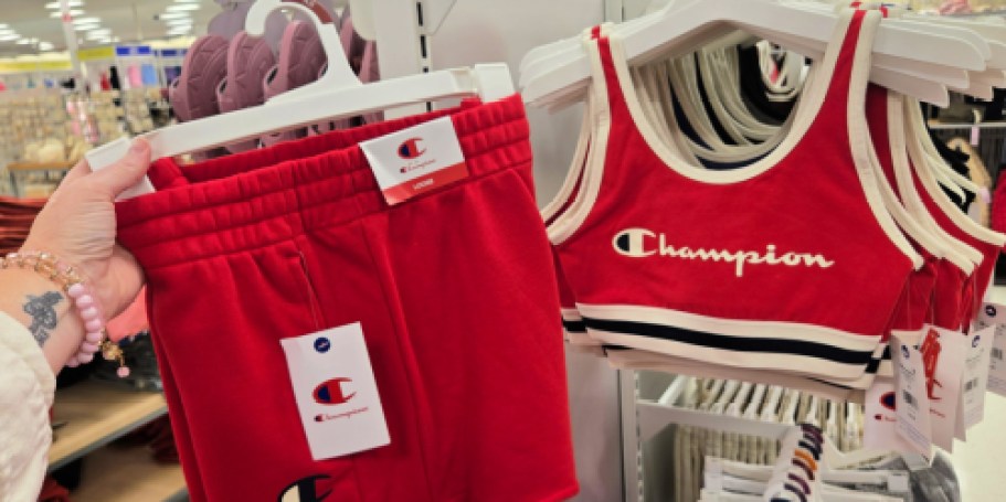 50% Off Champion Women’s Clothing at Target | Styles from $9!