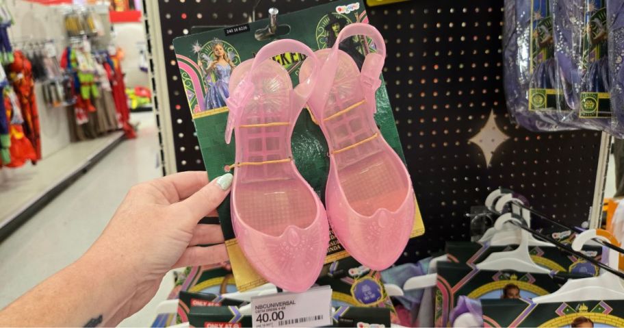 pink Wicked costume shoes 
