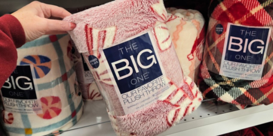 Kohl’s Big One Blankets from $6.99 (Including Disney & Holiday Styles)