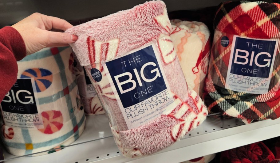 Kohl’s Big One Blankets from $6.99 (Including Disney & Holiday Styles)