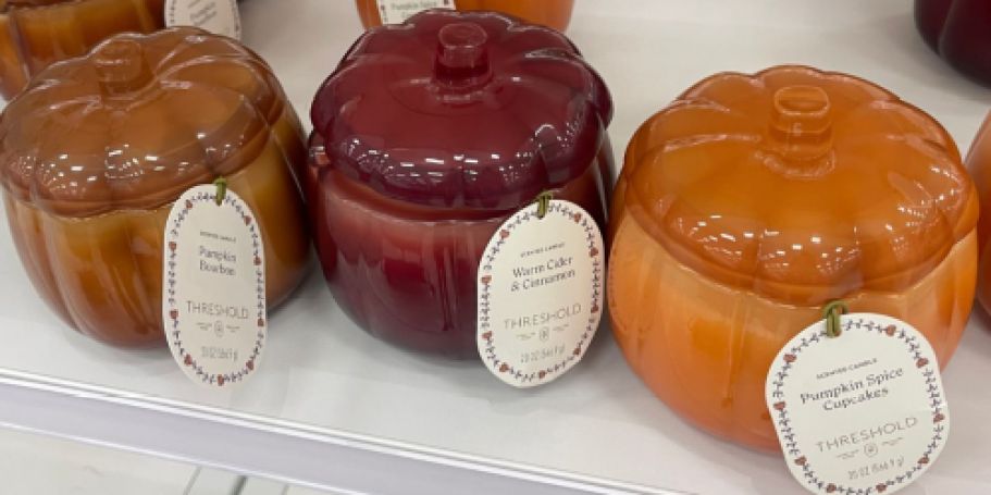 Our Favorite Pumpkin Jar Candles Are Back at Target (Starting At Only $5!)