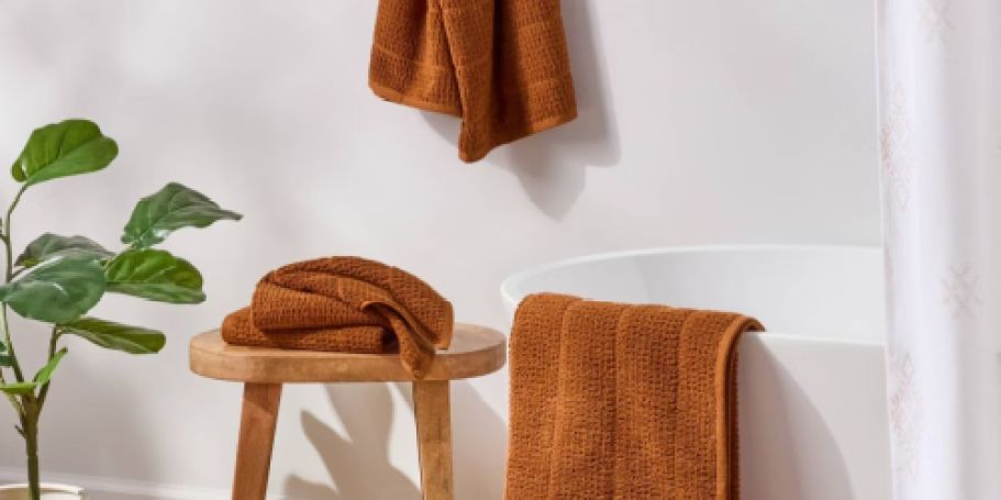 Target Bath Towels 4-Piece Set JUST $10 + More