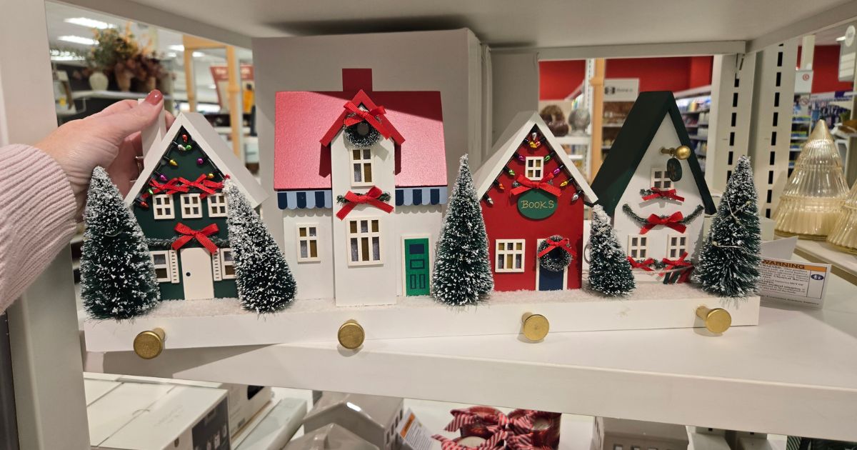 Target's $30 Light-Up Christmas Village Doubles as the Sweetest