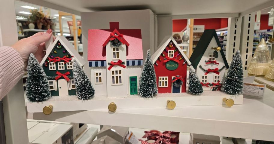 Threshold Village Christmas Stocking Holder