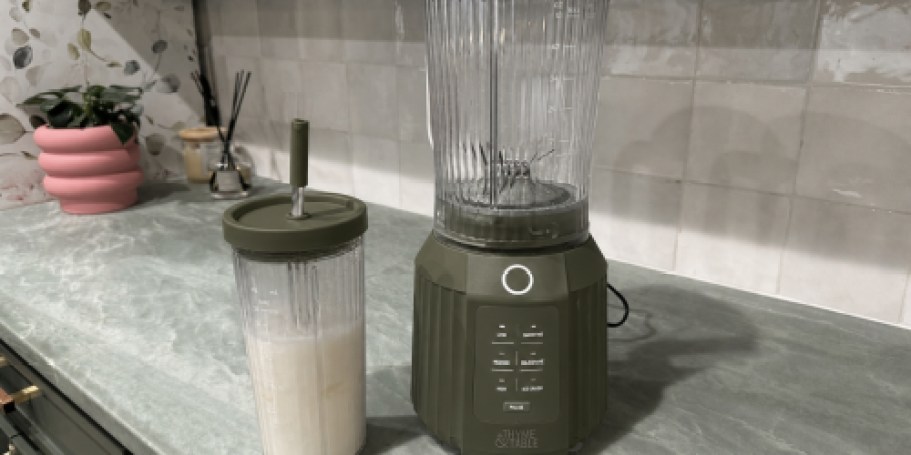 This Thyme & Table Blender Looks Luxe & It’s UNDER $30!