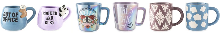 2-pack sets of coffee mugs