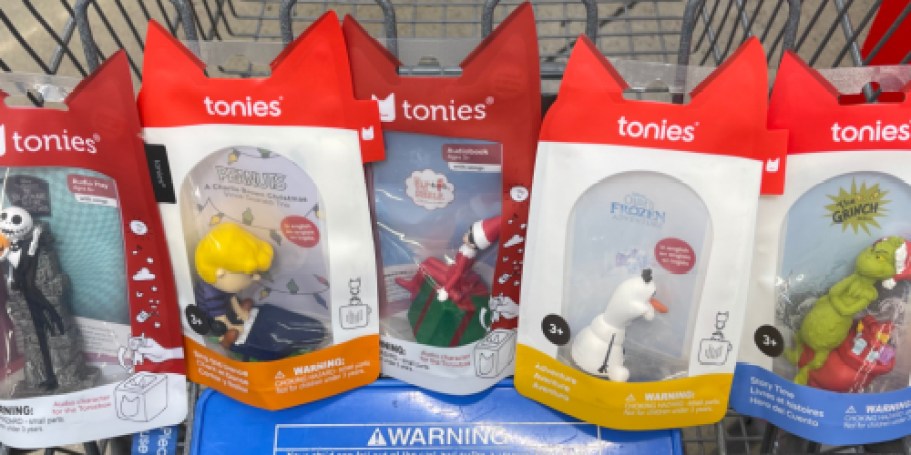 BOGO 50% Off Tonies Character Figurines on Target.com | Disney, The Grinch, & More