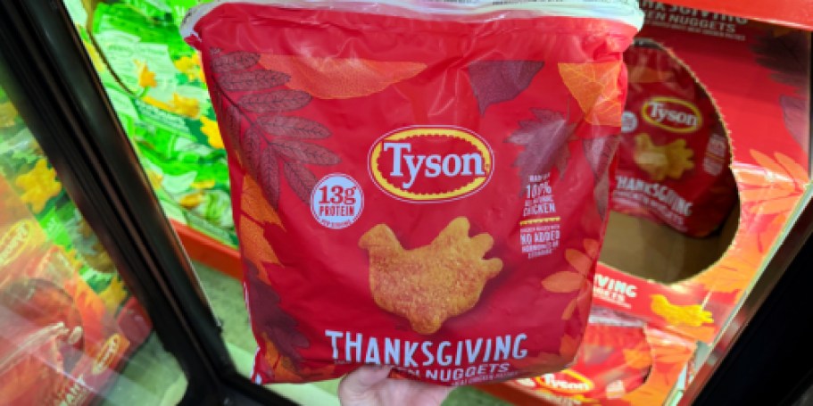 Turkey-Shaped Chicken Nuggets?! Snag a HUGE 56oz Bag for Under $10 at Sam’s Club!