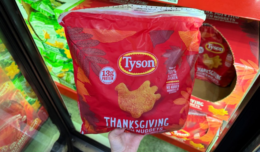 Turkey-Shaped Chicken Nuggets?! Snag a HUGE 56oz Bag for Under $10 at Sam’s Club!