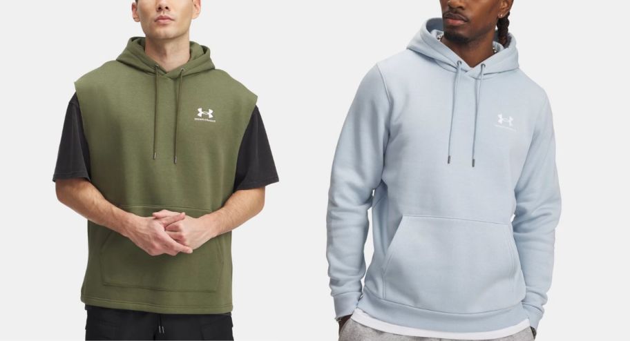 two different Under armour sweater 