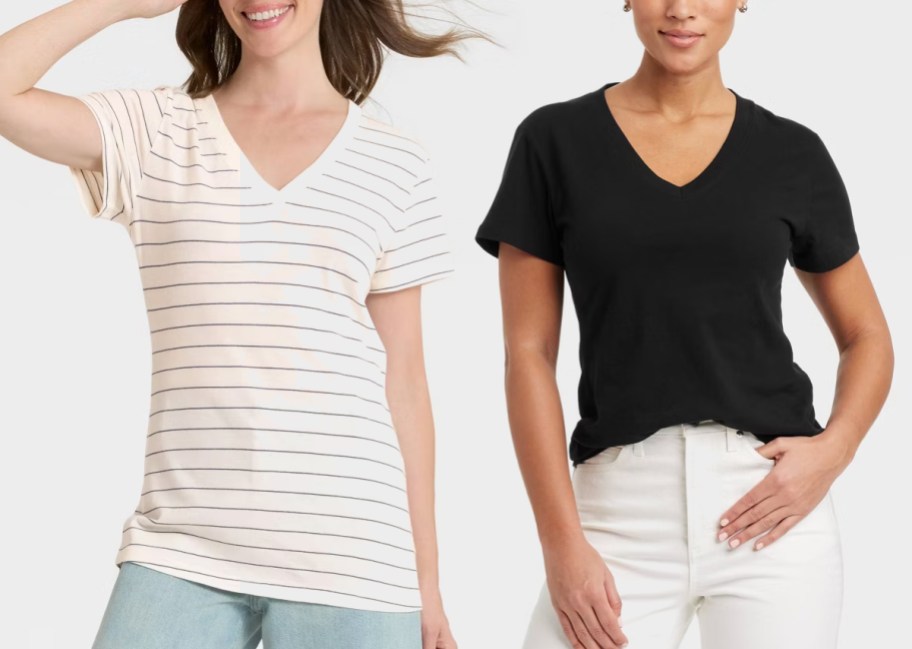 Universal Thread V-Neck Tees