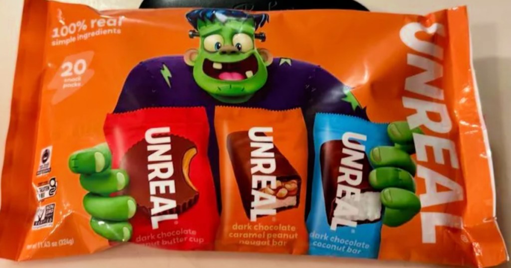 Bag of Unreal Variety Pack of candy 