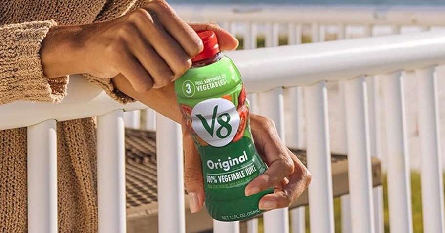 V8 Juice 12-Pack Just $7.46 Shipped on Amazon (Reg. $13)
