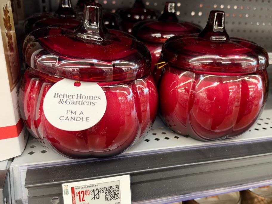 Better Homes & Gardens 3-Wick 30oz Pumpkin Jar Candles