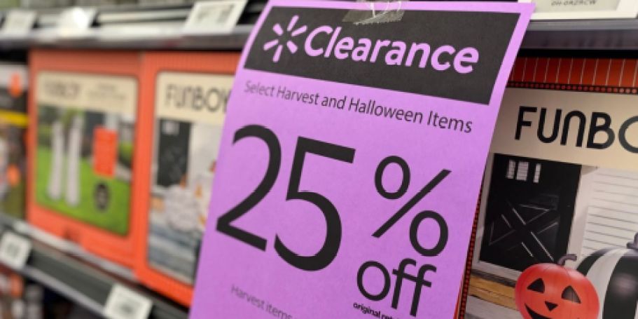 Walmart is Already Discounting Halloween & Fall Items – Check Out These Clearance Finds!