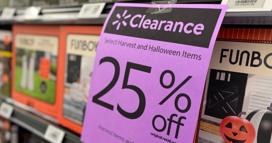 Walmart is Already Discounting Halloween & Fall Items – Check Out These Clearance Finds!