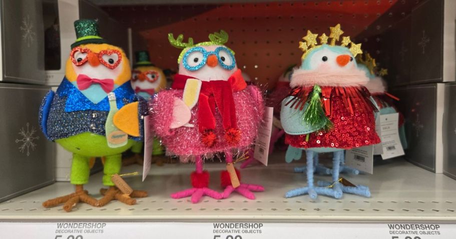 Last Day to Score Target Christmas Birds for Only $3!
